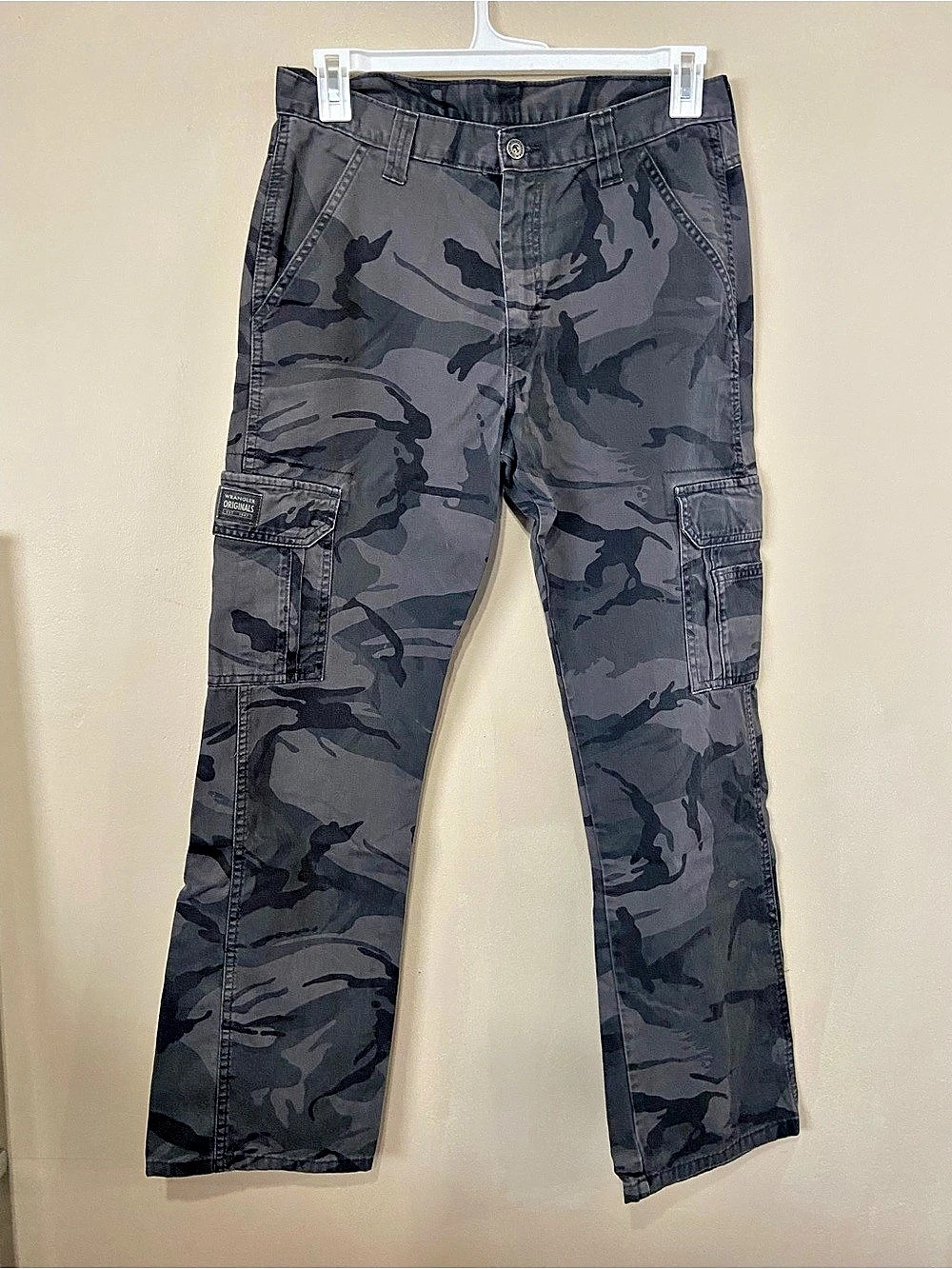 Wrangler Originals Camo Cargo Pants Men's 32 x 32